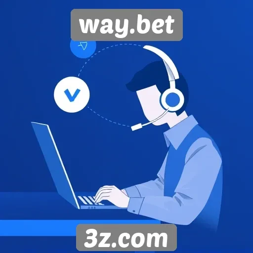 Funcionalidade do suporte ao cliente em way.bet